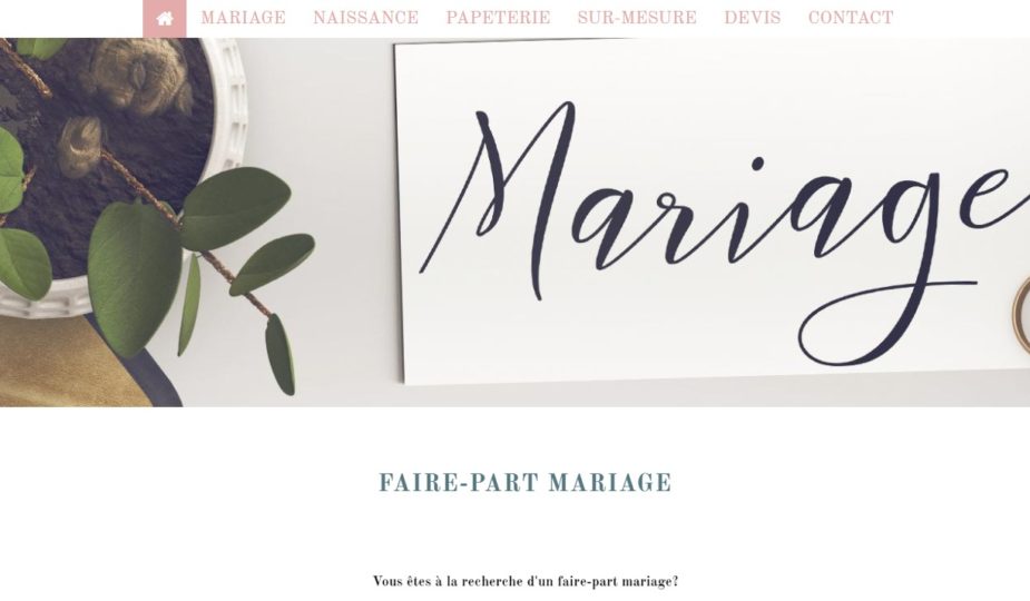 texte faire part mariage