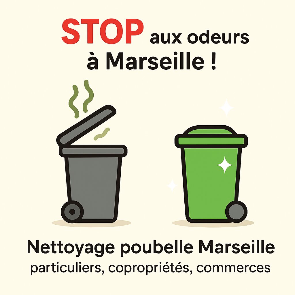 Nettoyage poubelle marseille